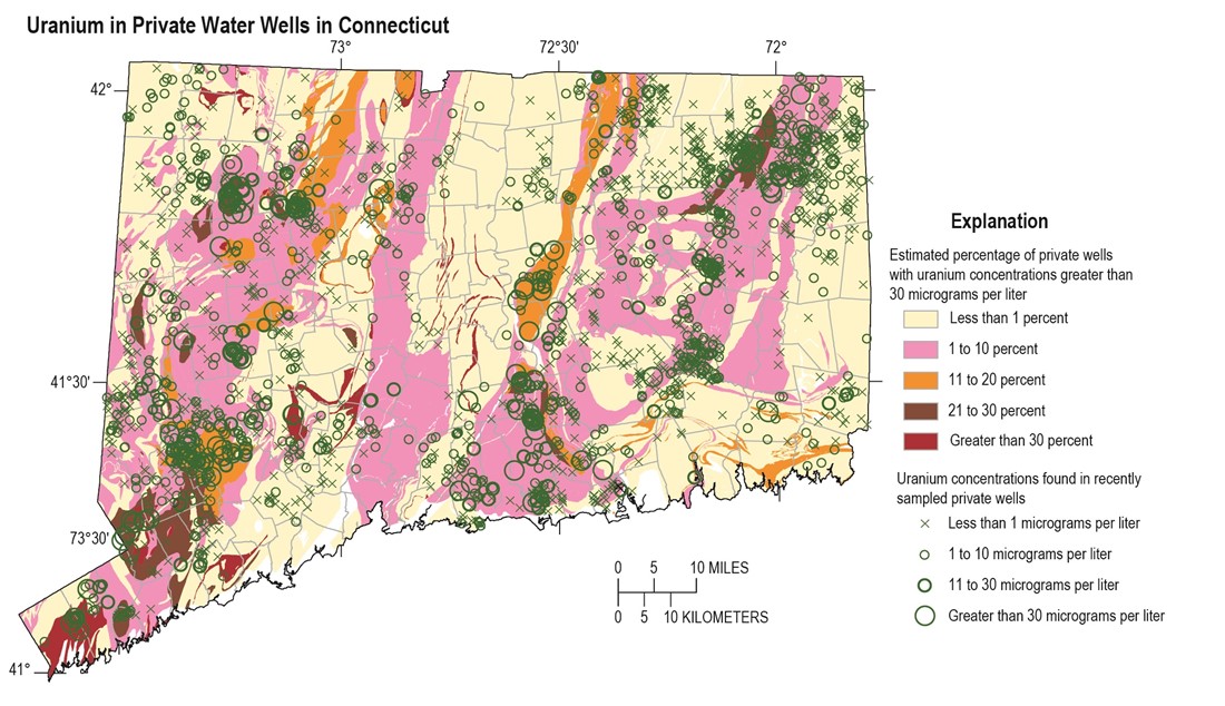 Well Water Testing Arsenic Uranium Connecticut Affected Homes